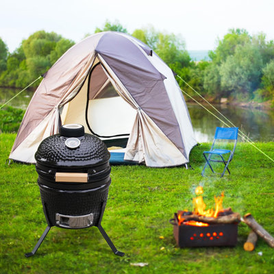 Dakota Fields 31.5cm W Kamado Charcoal Grill