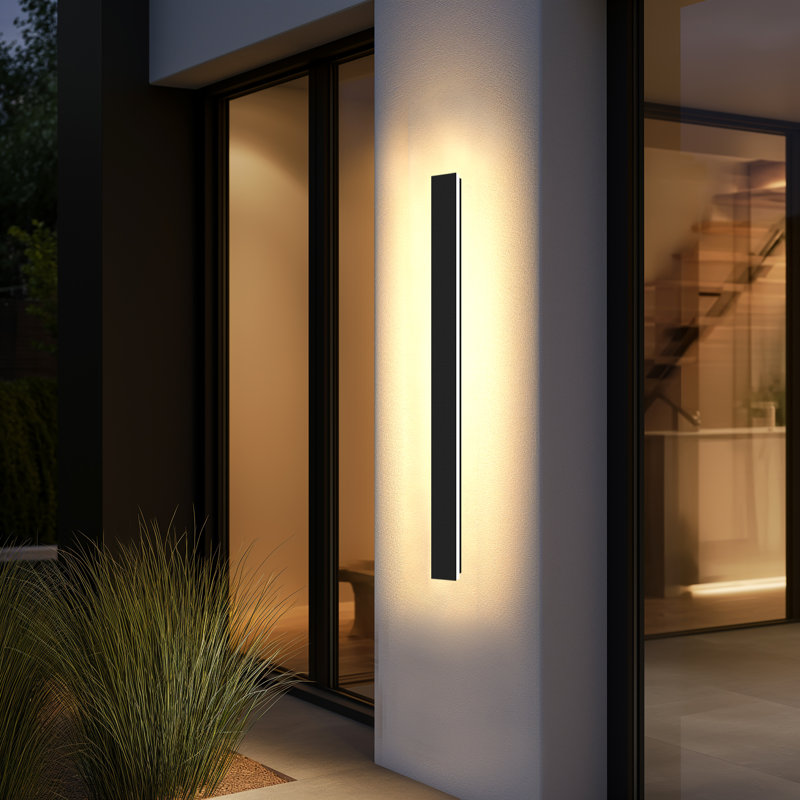 Graciemay LED Wall Light, 31.5" H x 1.96" W x 1.7" D