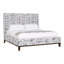 Michael Weiss Upholstered Wingback Bed-767421967-767422009
