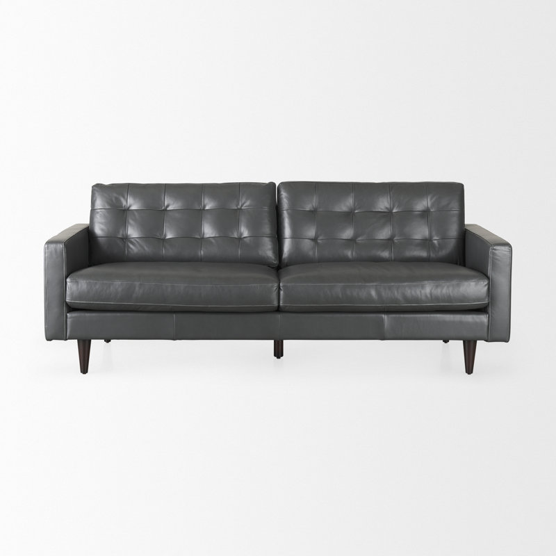 Upholstered Sofa, Gray