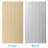 48" x 24" Drop in PVC Ceiling Tiles,Slat Design 3D Wall Panels,Covers 96 sq.ft. (Set of 12)-95215404