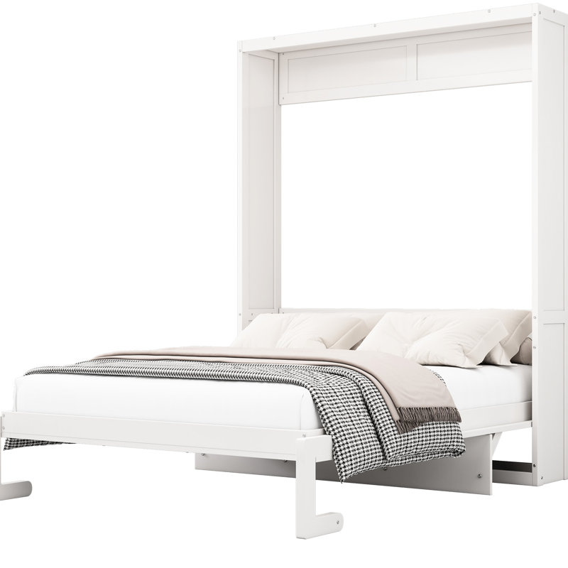 Bureau de lit - Design épuré pour les espaces de vie modernes - Blanc, pour des études pratiques et peu encombrantes