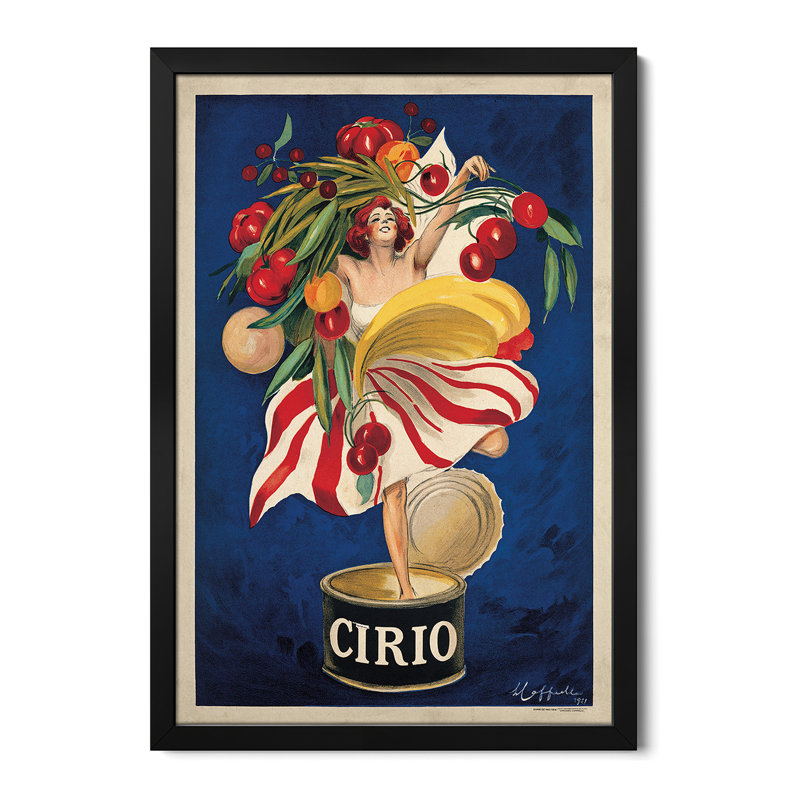 Affiche Cirio Premium par Leonetto Cappiello, H 24 po x l 16 po