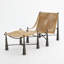 Chaise cognac