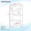 62" Metropolitan Cat Condo - Metal Frame Multi-Level Cat Tower, Scratching Post, Replaceable Parts-1823465764