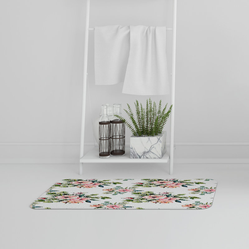 Ajae Memory Foam Non-Slip Bath Rug