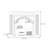 Beige Solid Wood Freestanding Fireplace-1696694072