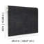 Reid Black Woven Geometric Wallpaper-518797340