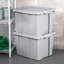 Bac en plastique avec couvercle
