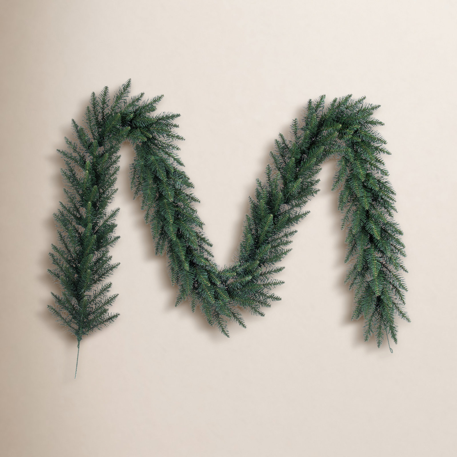 Perego Fir Artificial Christmas Garland - Unlit, 9' H x 12" W