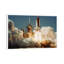 Space Shuttle Challenger Lift Off (1983) - Floater Frame Print on Canvas-387910293-387910291