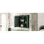 Armoire de salle de bain murale 35 po x 27,5 po - Miroir moderne avec espace de rangement supplémentaire-1953670126