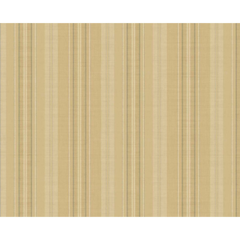 Non-Pasted Striped Wallpaper Roll, Chestnut