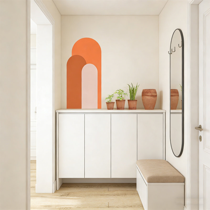 2 pièces, 5 pièces, 5 pièces, Orange