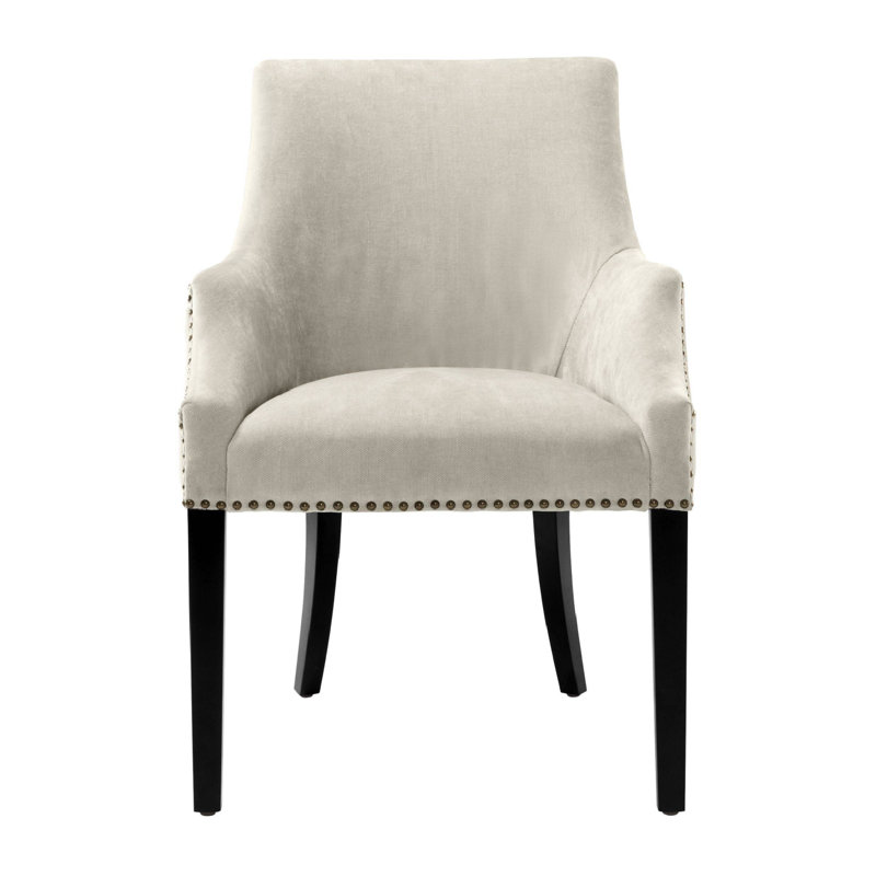 Legacy 19'' H Upholstered Armchair, Beige
