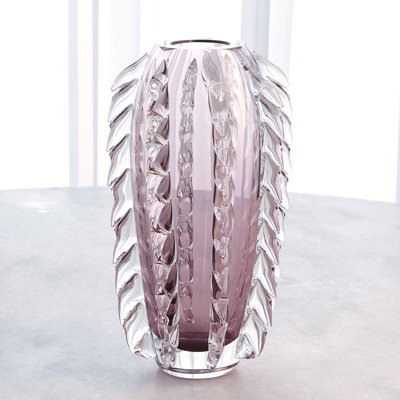 Vase à franges