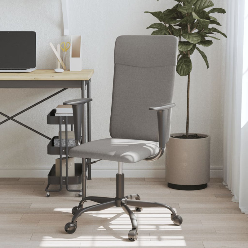 Latitude Run® Adeeba Office Chair, Dark Gray