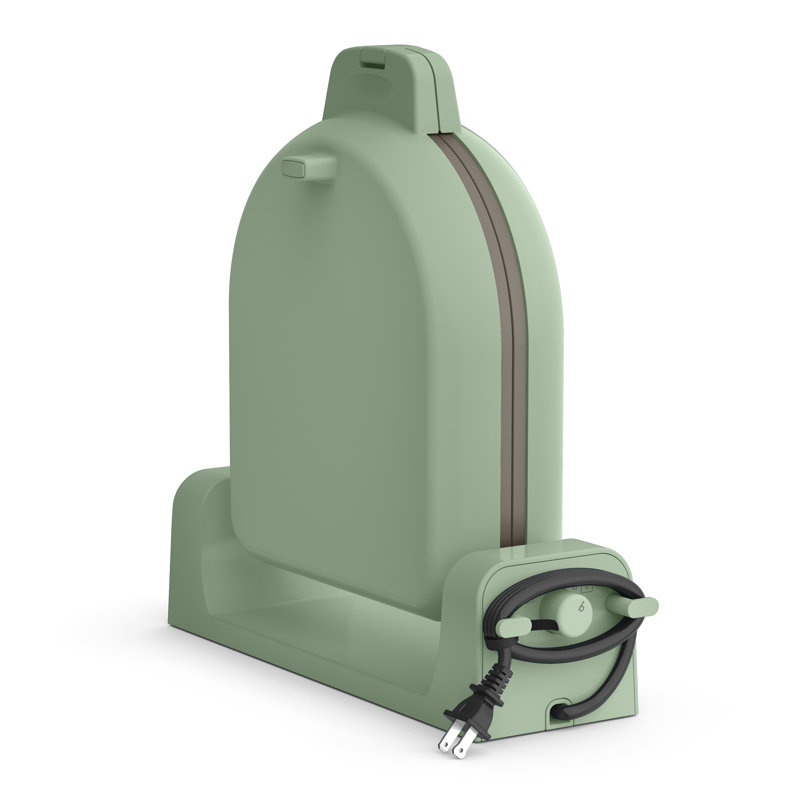 Bella Flip-N-Store Ceramic Waffle Maker, Seaglass