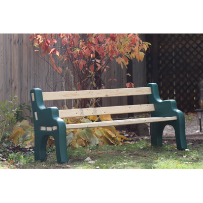 Ensemble de bouts de banc de loisirs DIY - Construisez votre propre banc d'extérieur ou de patio - Convient aux 2 x 4 standard, quincaillerie non incluse - Fabriqué aux États-Unis par (vert)