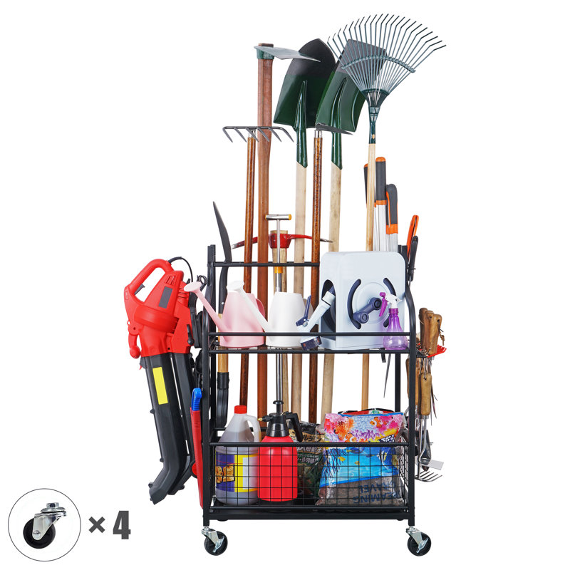 Rangement pour outils de jardin