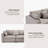 2 - Piece 108.7" Upholstered L Shape Sofa With Convertible Chaise-1588382664