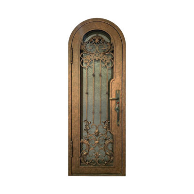 Aurum Entryway Single Iron Door