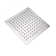 1-Spray Patterns With 2.5 GPM 10 In. Wall Mount Round Design-Pressure Boosting Fixed Shower Head