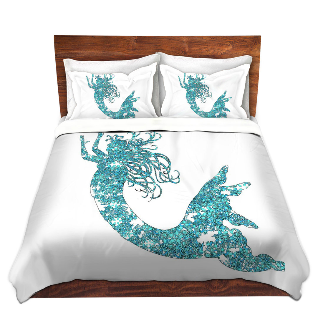 Floral Duvet Cover Set DiaNoche Designs
