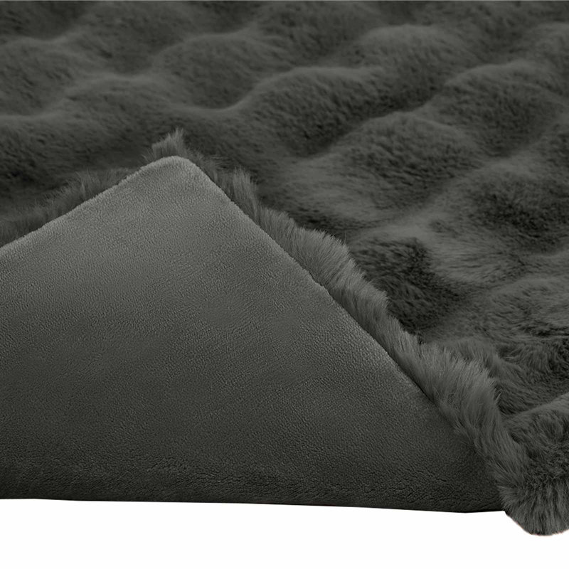 6-36 Blanket, 220cm x 240cm, Dark Grey