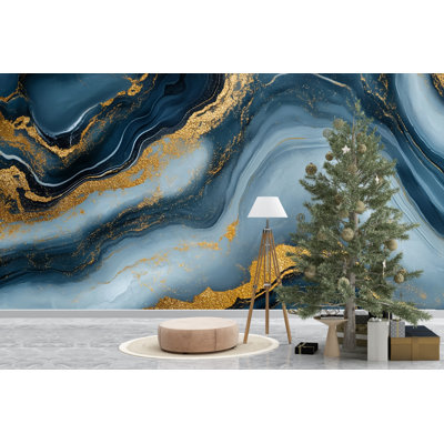 Marble Wall Mural – Luxury Abstract Wallpaper