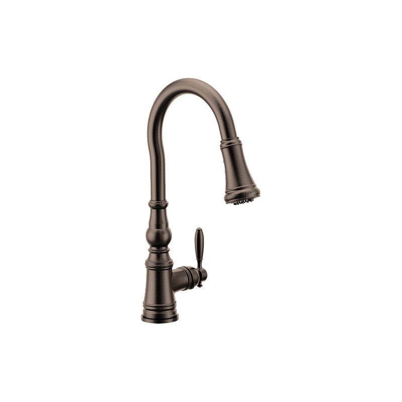 Weymouth 3 In 1 Water Filtration Pulldown Kitchen Faucet, Oil Rubbed Bronze