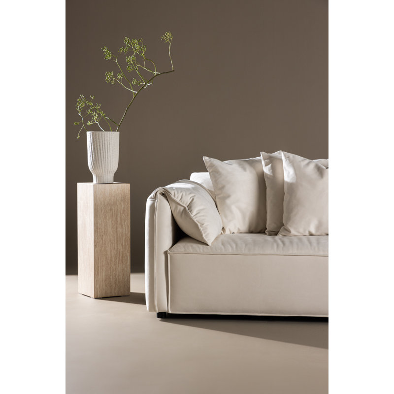 Niston Wood 202cm Reception Sofa