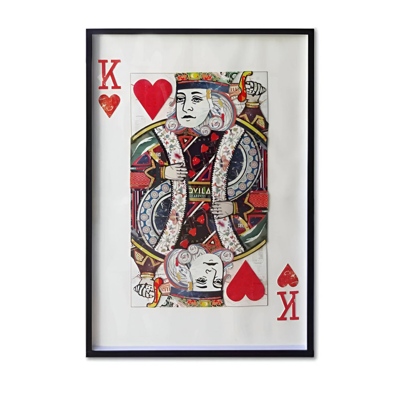 Carte à jouer «King of Heart»