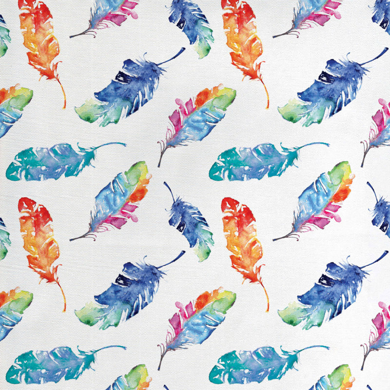 Tissu de plumes, l 58 po x L 180 po
