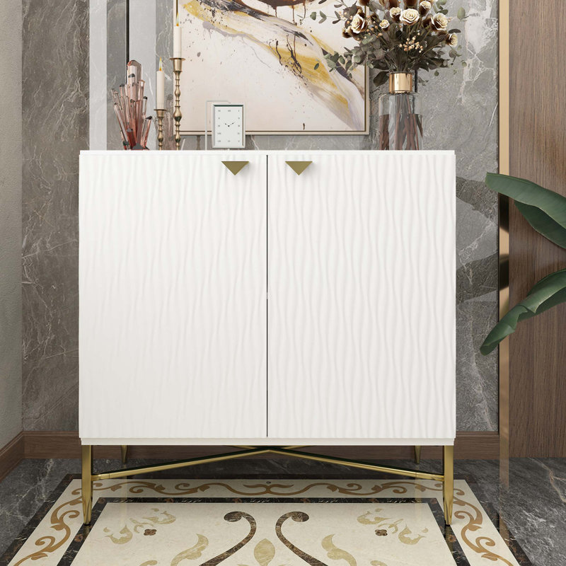 2 Door Locker Accent Cabinet