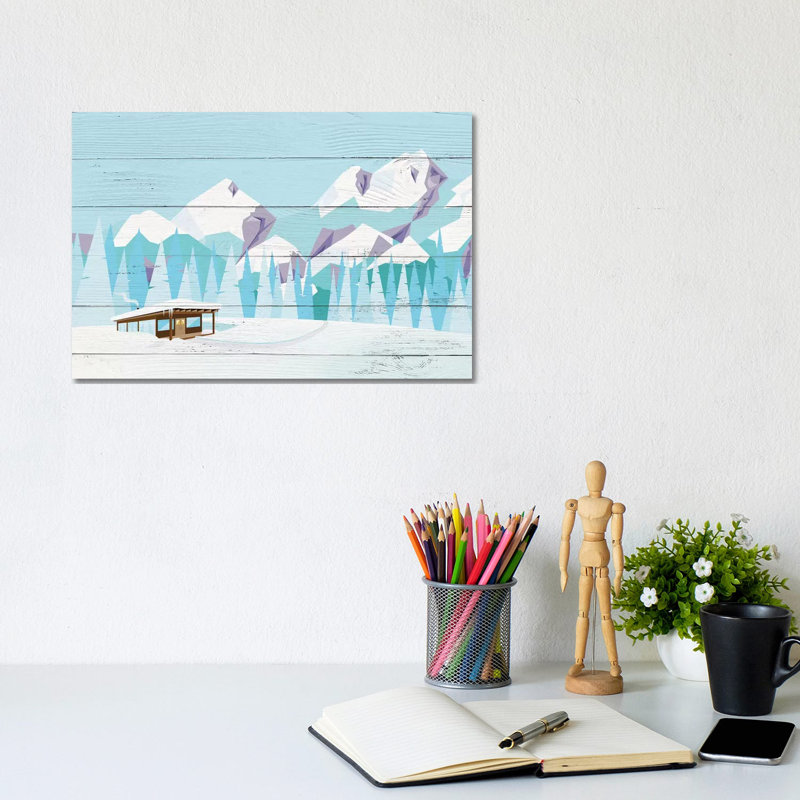 The Dapper Dugout - Wrapped Canvas Print, 20.32 cm H x 30.48 cm W