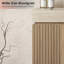 Ensemble de meuble-lavabo à assemblage complet 30 po MURI, avec comptoir en pierre frittée et lavabo en céramique, armoire de rangement flottante simple avec tiroir et porte-21858342-21858337-21858338