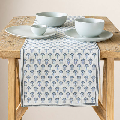 Hand-Blocked Table Runner