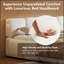 Lit plateforme avec tête et pied de lit Boucle Thick, rembourré pour plus de confort et de style-1244366125