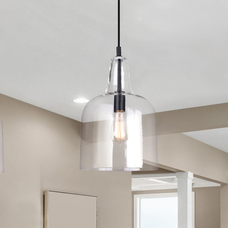 Luminaire suspendu Curcio, Noir