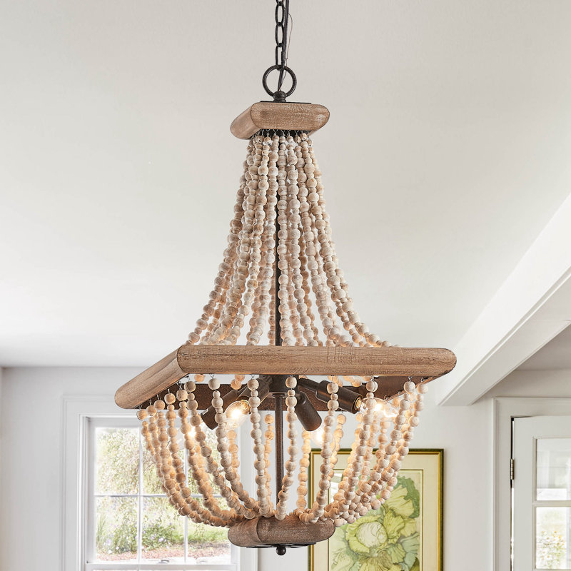 Thorin 4-Light Dimmable Empire Chandelier