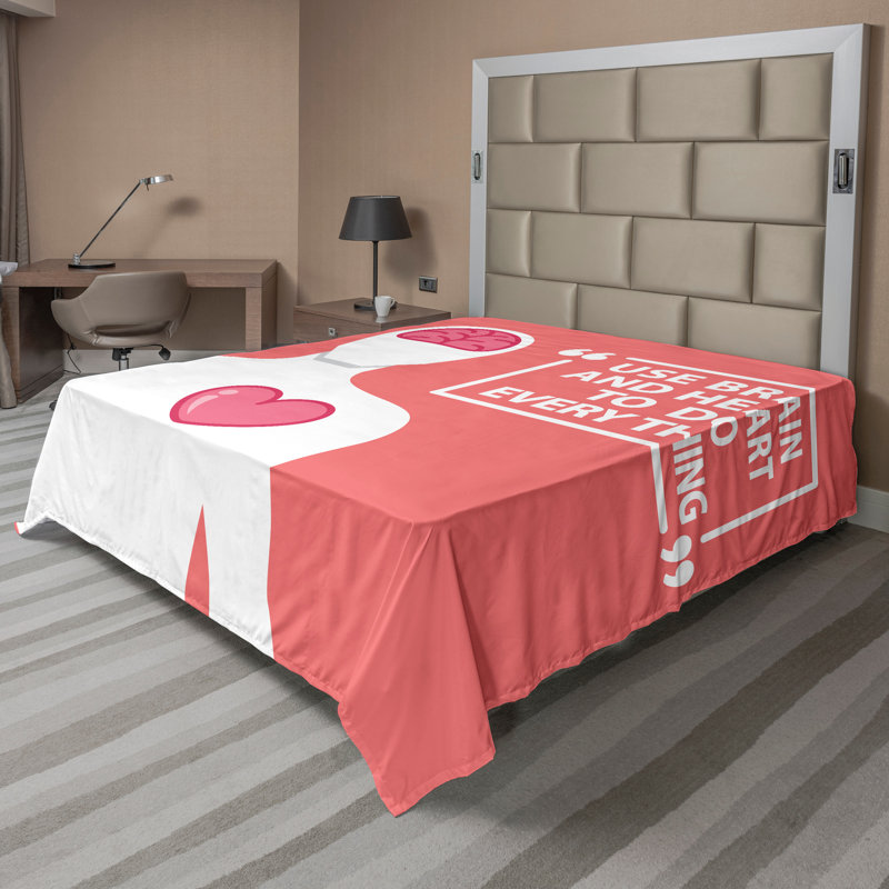 Drap plat Ambesonne Saying Top