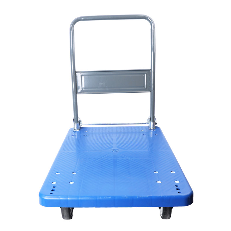 Plateforme d'une capacité de 660 lb - Chariot pliable robuste avec poignée pivotante pour un déplacement efficace dans les ateliers