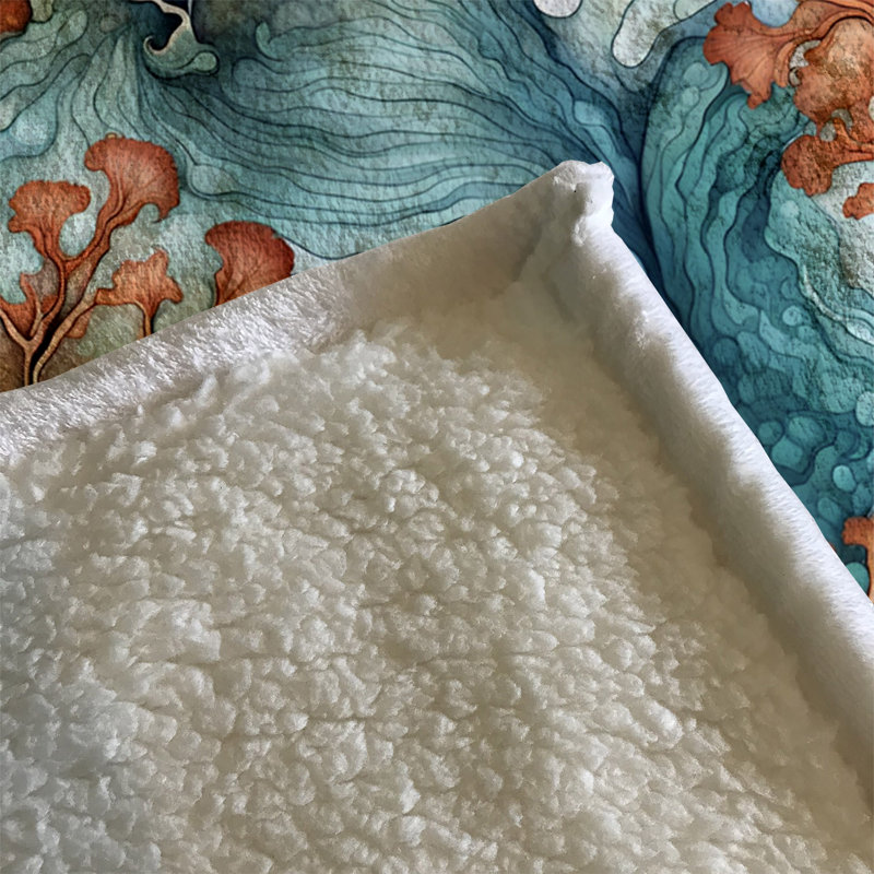 Throw Blanket, 51" W x 60" L