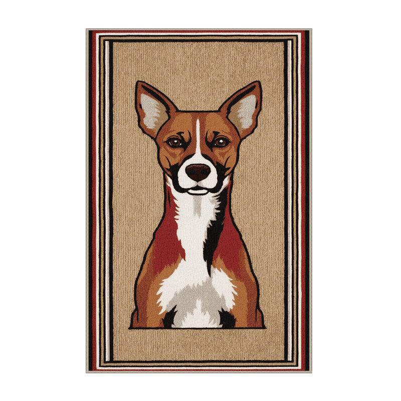  Tapis lavable Basenji Dogs, Rectangulaire 2 pi x 3 pi