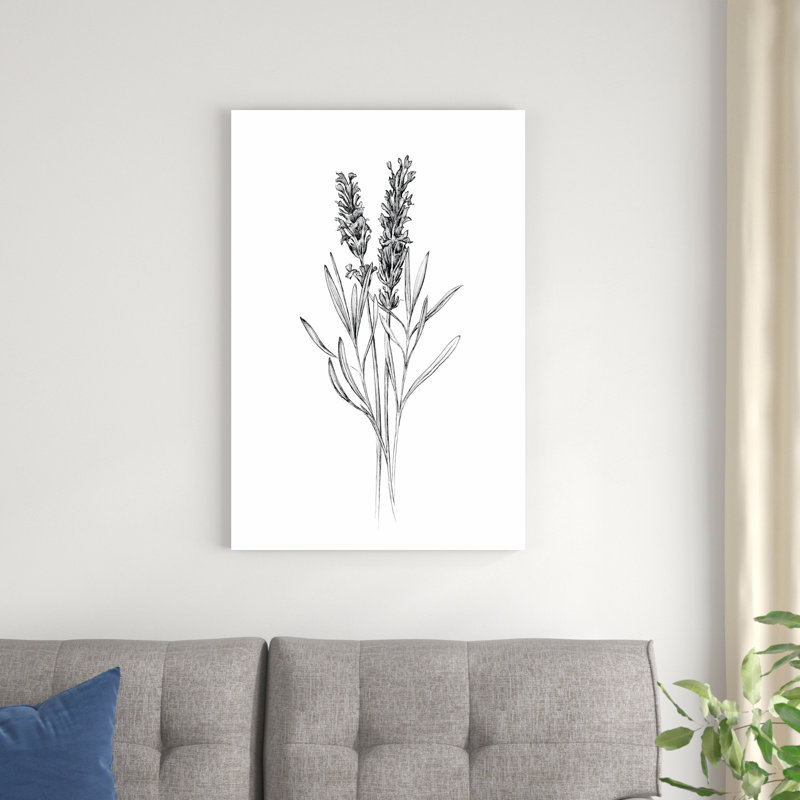 Champ de fleurs II, H 36 po x l 24 po