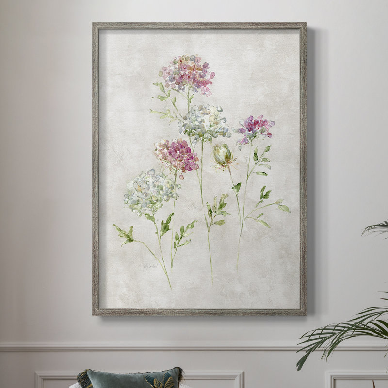 Soft Lace II Framed Print - Solid Wood 47477, 30'' H x 24'' W