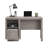Desk, Medium Grey Finish