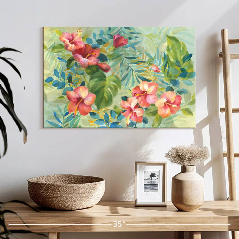 Jardin d'hibiscus Harnek, H 16 po x l 24 po