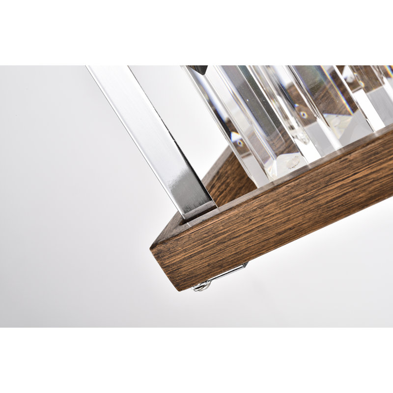 Luminaire carré/rectangulaire simple 1 lumières Sayers